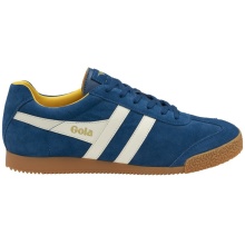 Gola Sneaker Harrier Suede-Leather navy blue/white/yellow Men